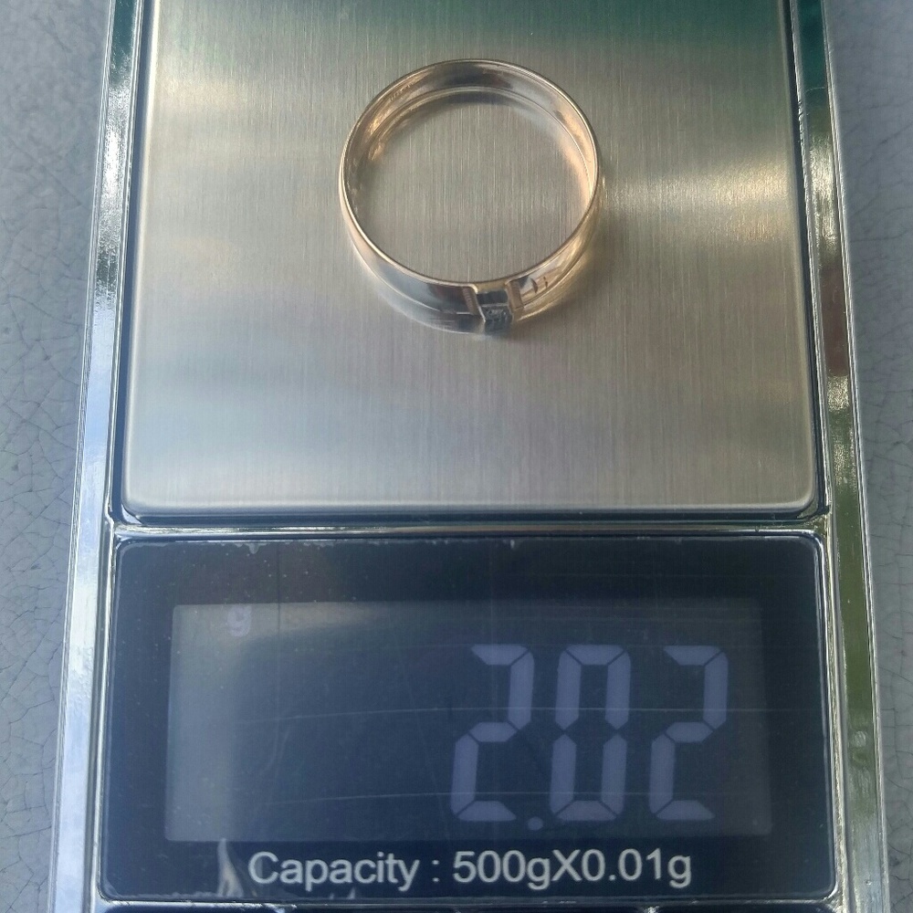 14k rose gold ring/band - Picture 4 of 5